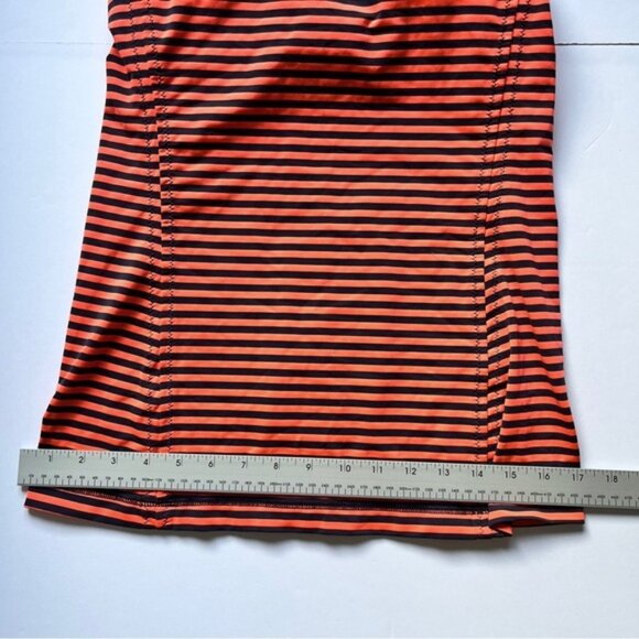 🍄 50% OFF - Lululemon Tank Top Classic Stripe Light Flare Orange Sz 8 - Picture 13 of 14